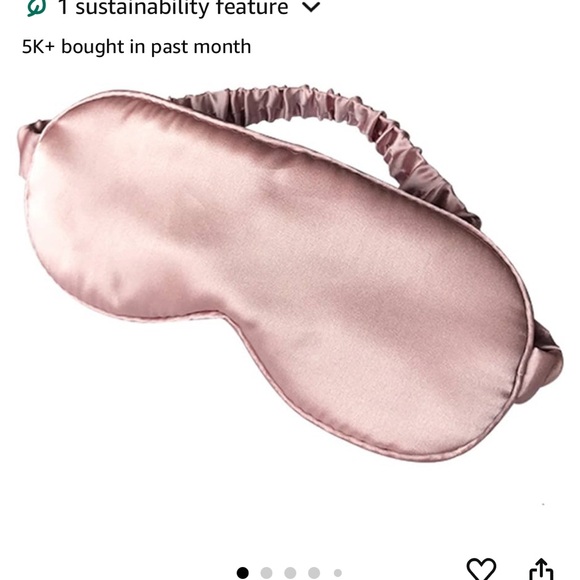 Lulusilk Mulberry Silk Eye Mask NWT - Picture 1 of 8